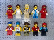 10 LEGO FIGUREK I MANÓW LEGO CITY TOWN RACERS kolekcja, używany na sprzedaż  PL