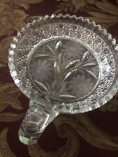 crystal dish handles for sale  Lincroft