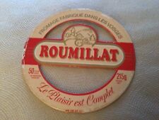 Etiquette fromage roumillat d'occasion  Avignon