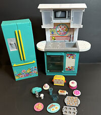Barbie Pioneer Woman Kitchen Set Refrigerator Stove & Some Accessories Read! for sale  Shipping to South Africa