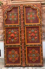 Puerta india antigua puerta de madera marco pintado a mano pesado muebles tradicionales, usado segunda mano  Embacar hacia Argentina