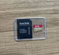 NUEVO Memoria SanDisk Extreme 128 GB Micro SD SDXC Clase 10 + ADAPTADOR segunda mano  Embacar hacia Argentina