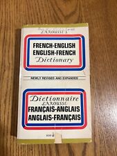 1976 Diccionario francés inglés inglés inglés francés de libros de bolsillo  segunda mano  Embacar hacia Argentina