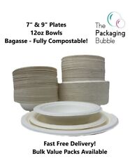 Bagasse plates bowls for sale  CANNOCK