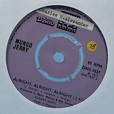 Mungo jerry alright for sale  SOUTH OCKENDON