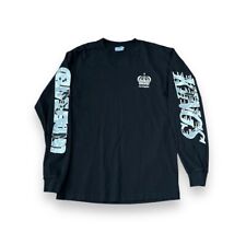 Camiseta Undefeated x LA Kings Adulto Pequeña Negra Mangas Largas Ropa de calle UNDFTD segunda mano  Embacar hacia Argentina