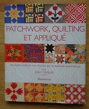 Livre patchwork quilting d'occasion  Ambert