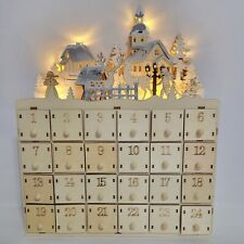 Wooden advent calendar for sale  New Columbia