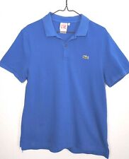 Usado, Camisa polo masculina Lacoste Live tamanho 5 grande azul golfe manga curta comprar usado  Enviando para Brazil