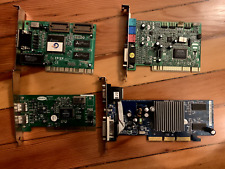 Lote de 4 artículos tarjeta USB de sonido de video PCI/AGP ASUS GeForce FX5200 Trident Blade3d segunda mano  Embacar hacia Argentina