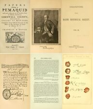 Coleções da Sociedade Histórica do Maine (1831-1887) - 9 volumes antigos em DVD comprar usado  Enviando para Brazil