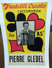 Affiche ancienne accordeon d'occasion  Marseille I