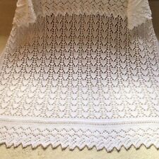 Hand knitted white for sale  TONBRIDGE