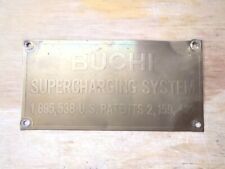 Buchi supercharging system for sale  Montgomery