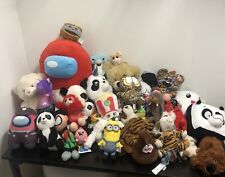 Lote de más de 40 juguetes de peluche aleatorios animales de peluche segunda mano  Embacar hacia Argentina