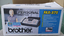 Fotocopiadora de teléfono fax personal Brother FAX-575 ÚNICO DUEÑO Y NUEVO PC402RF segunda mano  Embacar hacia Argentina