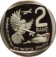 South Africa 2 Rand Coin | Freedom of Movement and Residence | 2019, used for sale  Shipping to South Africa
