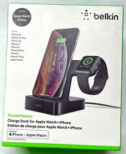 Belkin - Base de carga PowerHouse para iPhone y Apple Watch - Negro segunda mano  Embacar hacia Argentina