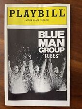 Playbill blue man for sale  New York