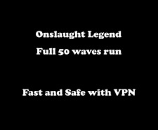 Onslaught Legend Full 50 Waves rápido e seguro PC/PS4/PS5/Xbox comprar usado  Enviando para Brazil