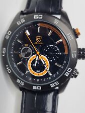 Reloj deportivo Shark RS0221 negro naranja 46 mm cronógrafo segunda mano  Embacar hacia Mexico