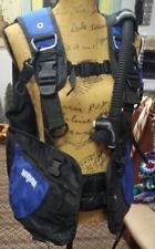 Sherwood Magnum Scuba Dive BC BCD Large Blue Black Buoyancy Compensator Vest for sale  Shipping to South Africa