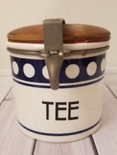 Vintage teedose keramik gebraucht kaufen  Frankfurt