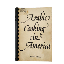 Libro de cocina de colección Arabic Cooking in America edición revisada publicado localmente 1977 segunda mano  Embacar hacia Argentina