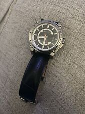 Relógio masculino Bulova Precisionist raro pulseira de couro personalizada titânio comprar usado  Enviando para Brazil