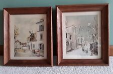 Pair framed vintage for sale  Evans City