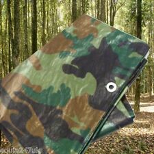 Camo camouflage tarpaulin for sale  Shipping to Ireland