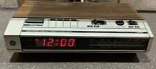 General Electric GE Digital Alarm Clock Radio Model 7-4634B AM/FM Wood grain for sale  Shipping to South Africa