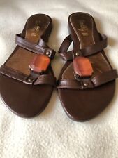 Womens brown leather for sale  WILLENHALL