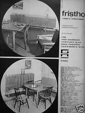 Publicité 1961 fristho d'occasion  Compiègne