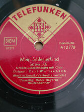 Schellackplatte marsch gesang gebraucht kaufen  Röthenbach a.d.Pegnitz