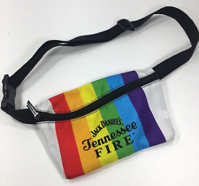 Jack Daniels Fanny Pack Tennessee Fuego Arco Iris Orgullo Gay Cremallera Bolso Cinturón Color, usado segunda mano  Embacar hacia Argentina
