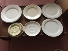 Assorted plates saucers for sale  HARROW