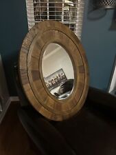 mirror wooden oval for sale  Warners