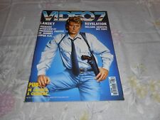 Johnny Hallyday  Magazine "Vidéo7"  1989, occasion d'occasion  Rochefort