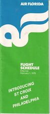 Air florida timetable for sale  Shipping to Ireland