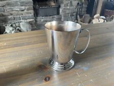 Silver played tankard for sale  SHEFFIELD