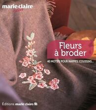 Livre couture fleurs d'occasion  Vitry-en-Artois