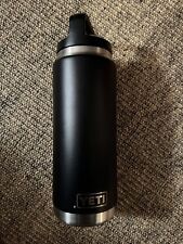 Botella de acero aislada al vacío Yeti Rambler - 36 oz, negra  segunda mano  Embacar hacia Argentina