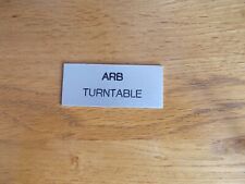 Arb turntable for sale  Shipping to Ireland