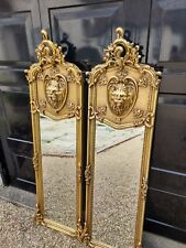 Pair gold trumeau for sale  BRENTWOOD