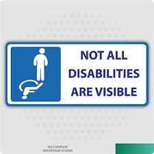 Disabilities visible stickers for sale  OLDHAM
