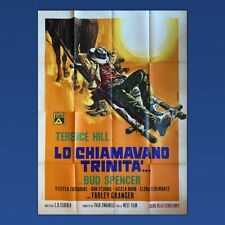 Poster Manifesto 4F Lo Chiamavano Trinità 1970 Bud Spencer Terence Hill Trinity usato  Guidonia Montecelio
