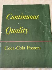 Catálogo de carteles de vendedor de Coca Cola 1947 vintage con membrete de empresa segunda mano  Embacar hacia Argentina
