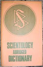 Scientology abridged dictionar for sale  Easley