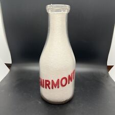 Milk bottle fairmont for sale  Pittsburg